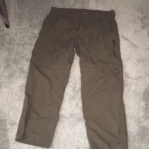 North Face Paramount Trail Hiking Convertible Cargo Pants Shorts & Trousers 36S - Picture 1 of 7